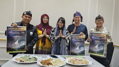 Peserta Daring Grand Launching Pabaru Sunda 1962 Caka Sunda, dari kiri Asep Ruslan, Elimayanti Padmawijaya, Miranda H. Wihardja, Abah Endjum dan Asep Zaenal Mustofa - (Sumber: AZM)