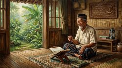 Zikir di rumah yang asri