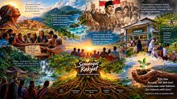 Ilustrasi: Semangat Rakyat, Api yang Tak Pernah Padam - (Sumber: Asep News)
